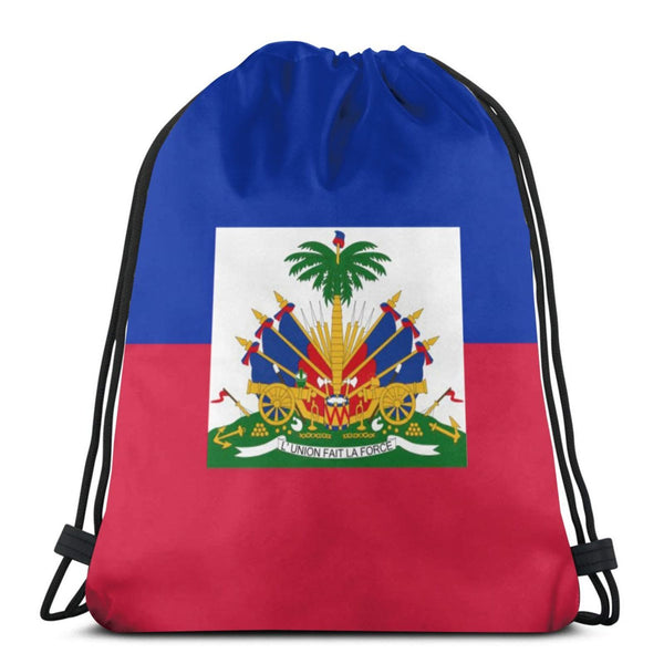 Haiti Drawstring Bag - CaribeHeart Haiti
